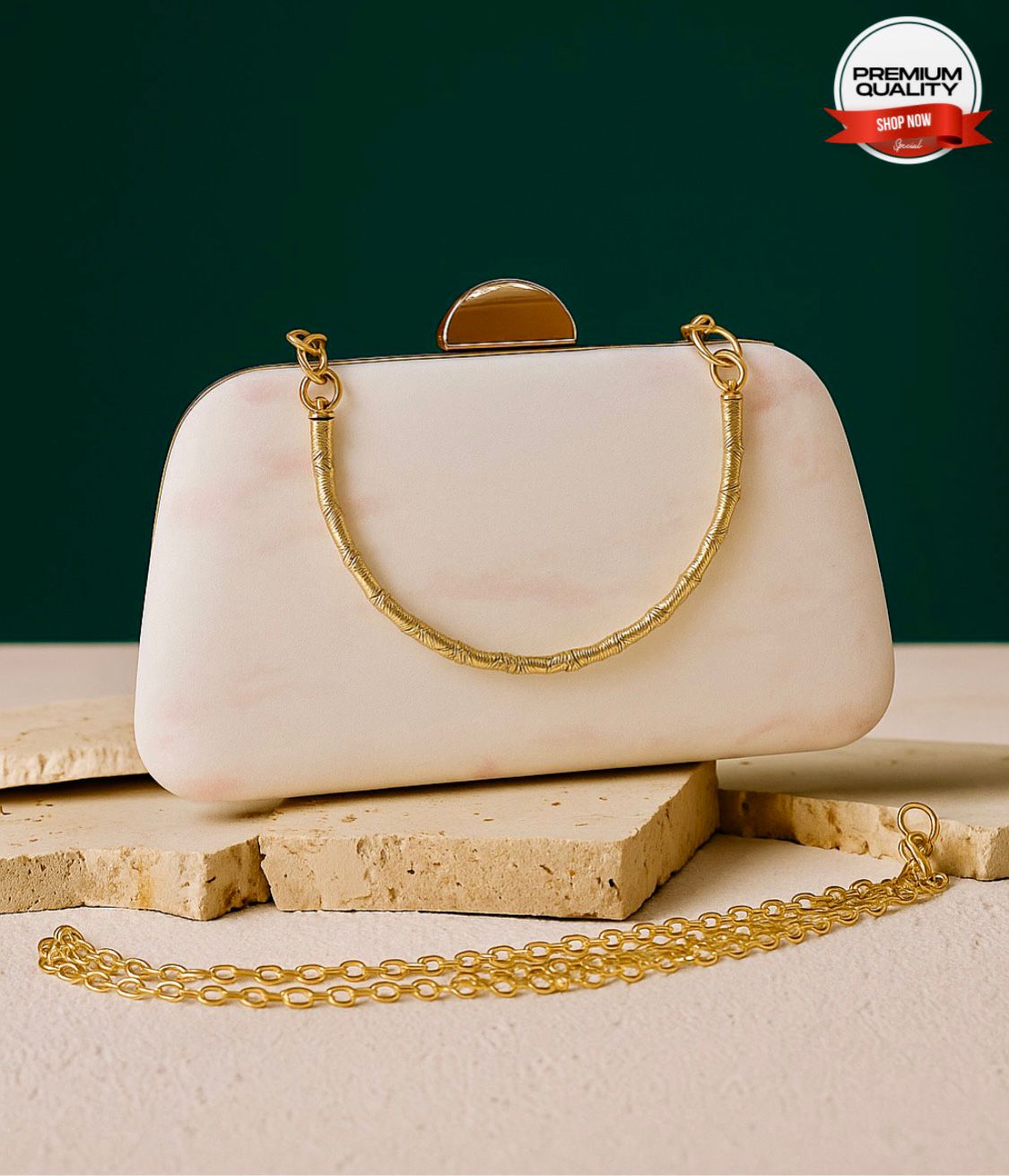 Premium Fancy Metal Clutch