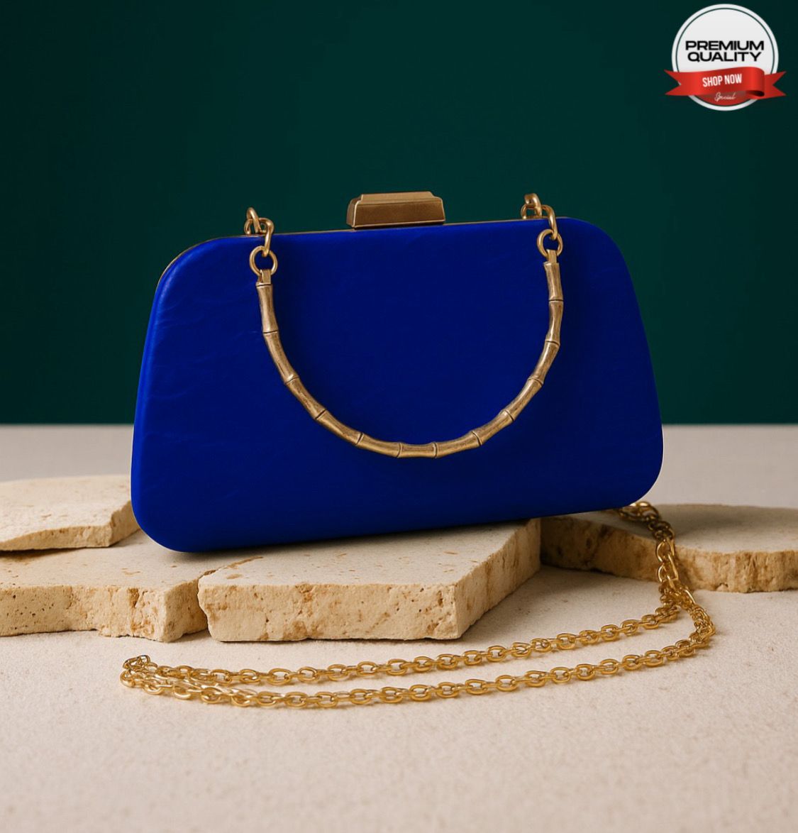 Premium Fancy Metal Clutch