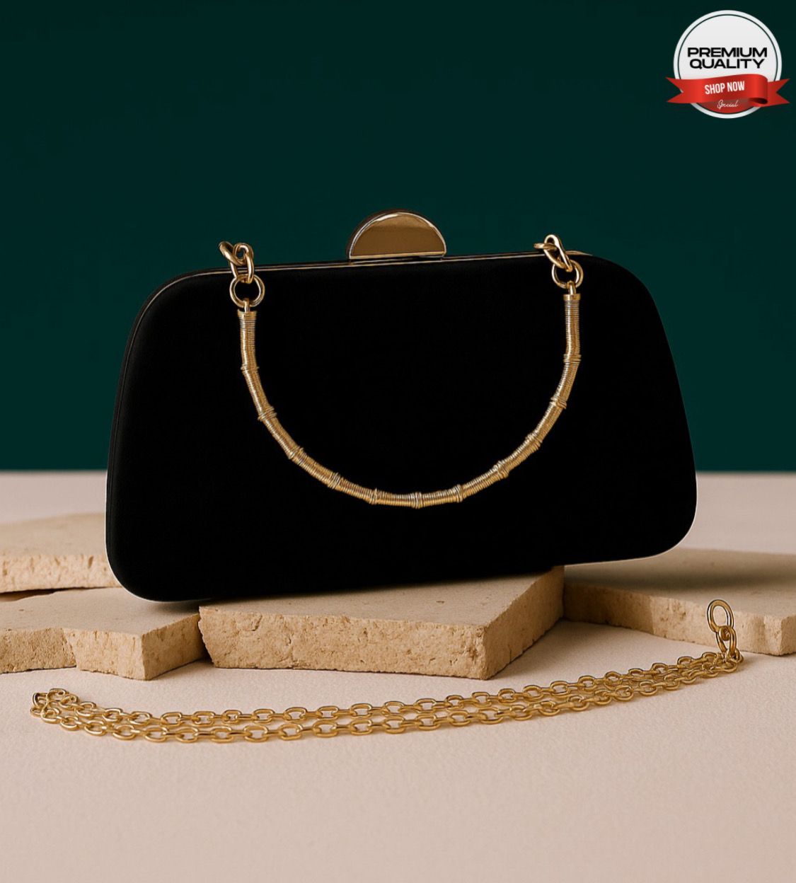 Premium Fancy Metal Clutch