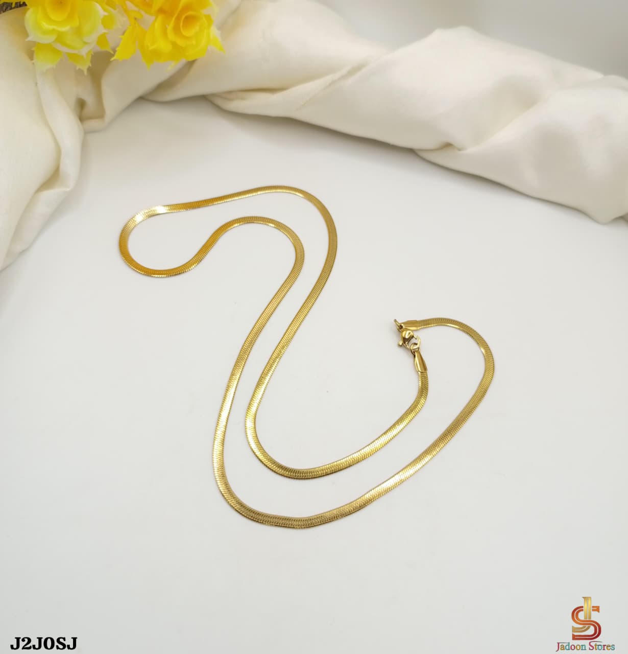 Elegant Stainless Steel Snake Chain Necklace for Women