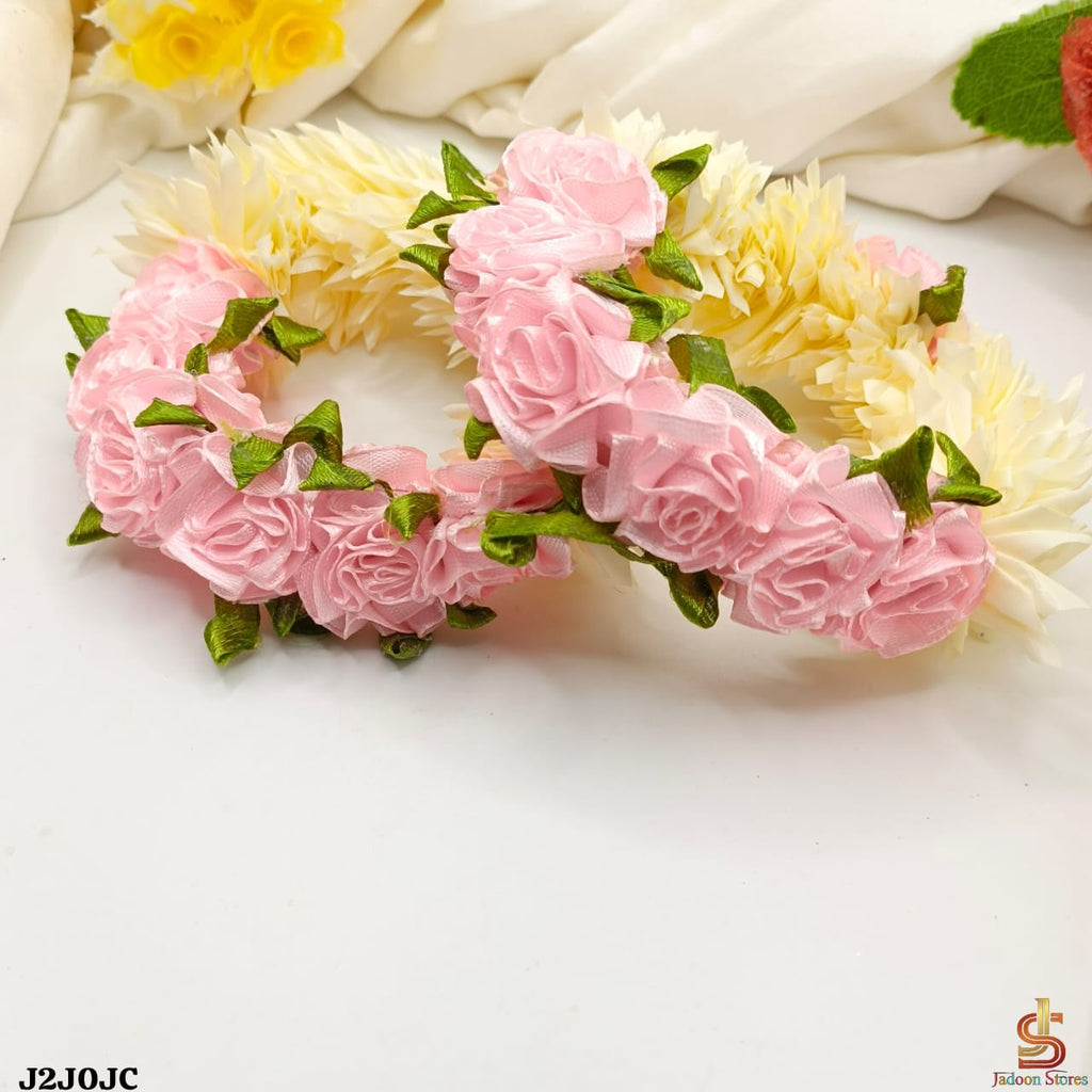 Beautiful 2-Piece Artificial Flower Gajra Set