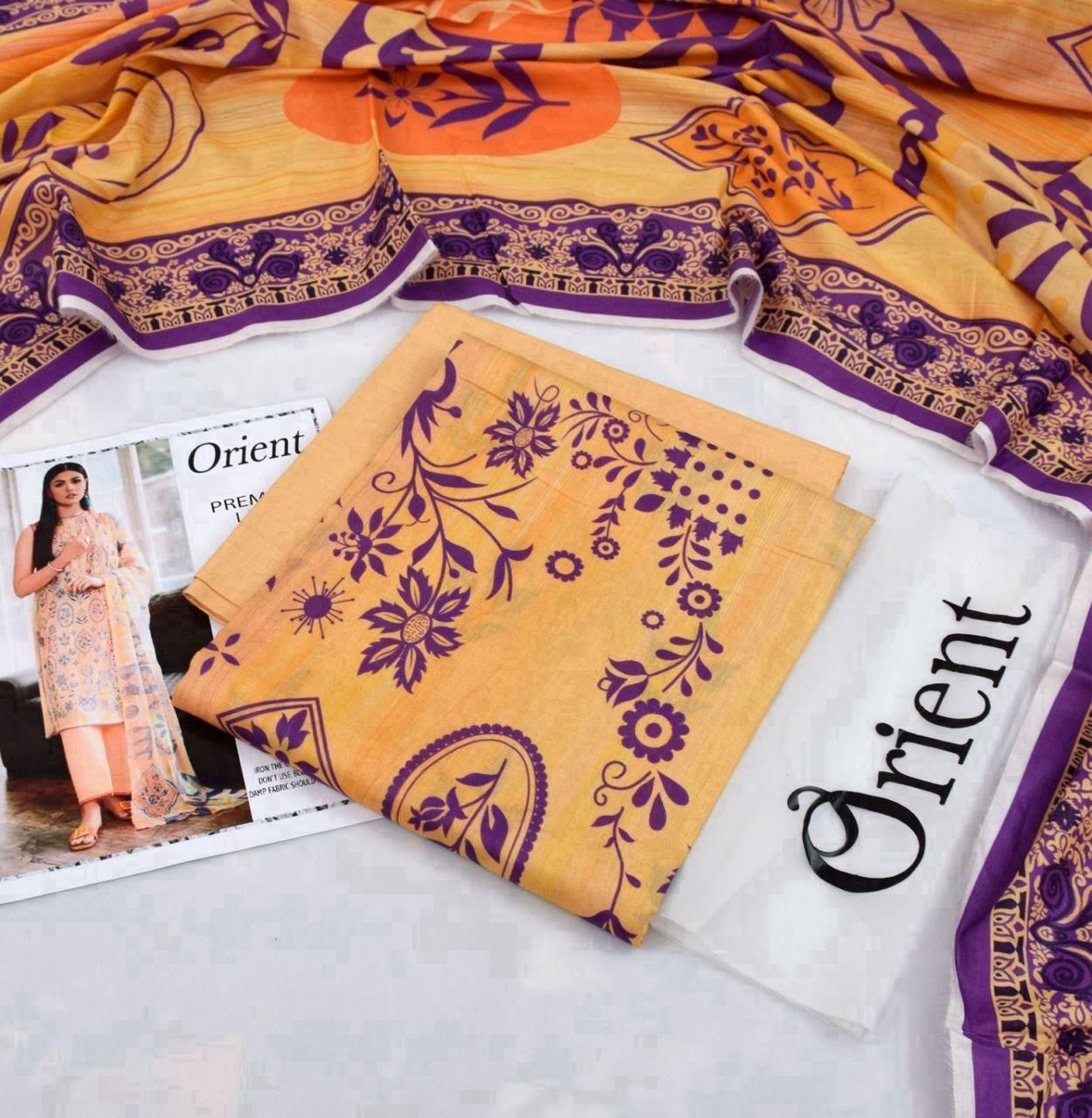 Premium 3-Piece Digital Printed Lawn Suit