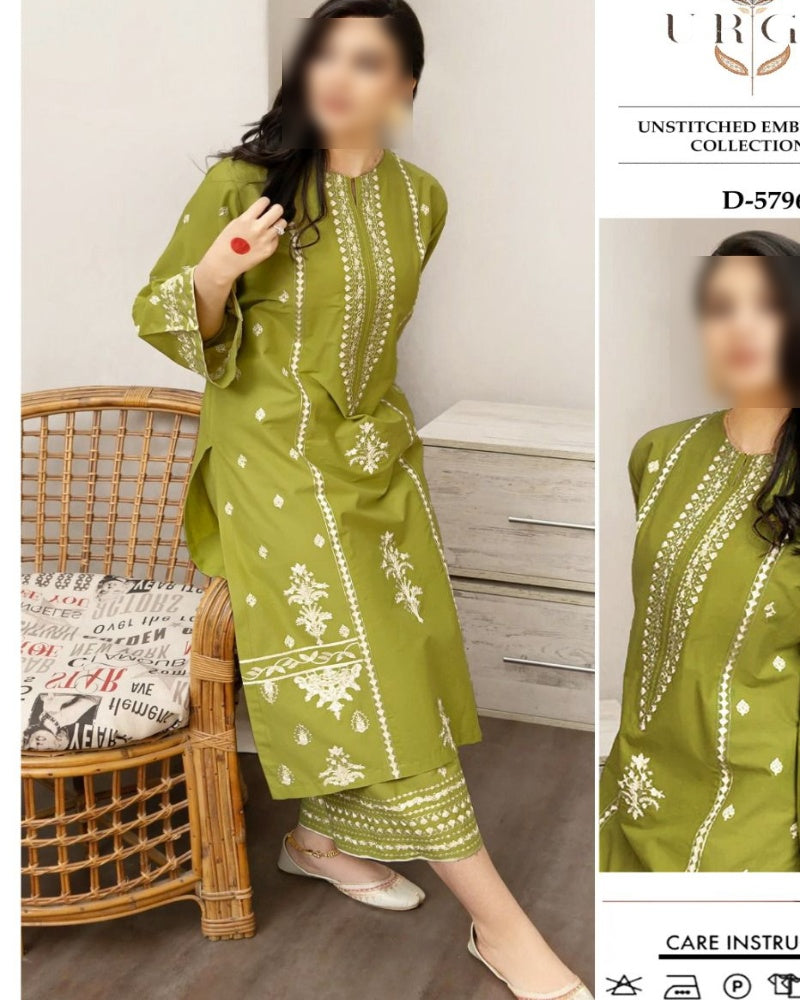 Premium Airjet Dhanak 2Pc Embroidered Winter Suit – Elegant & Warm Style for Women