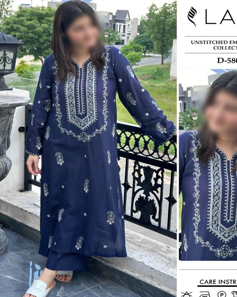 Premium Airjet Dhanak 2Pc Embroidered Winter Suit – Elegant & Warm Style for Women