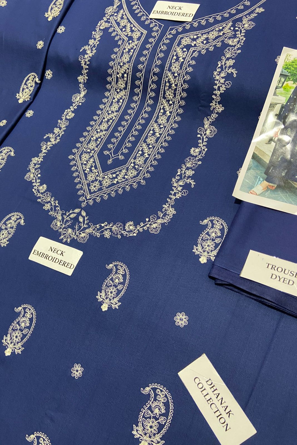 Premium Airjet Dhanak 2Pc Embroidered Winter Suit – Elegant & Warm Style for Women