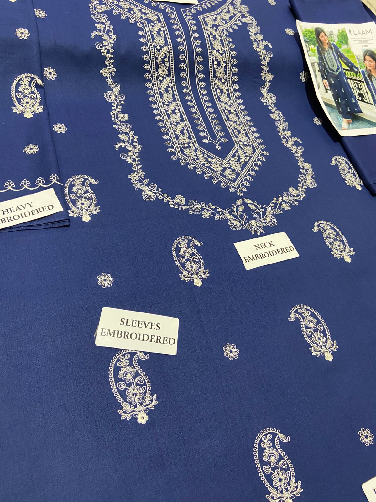 Premium Airjet Dhanak 2Pc Embroidered Winter Suit – Elegant & Warm Style for Women