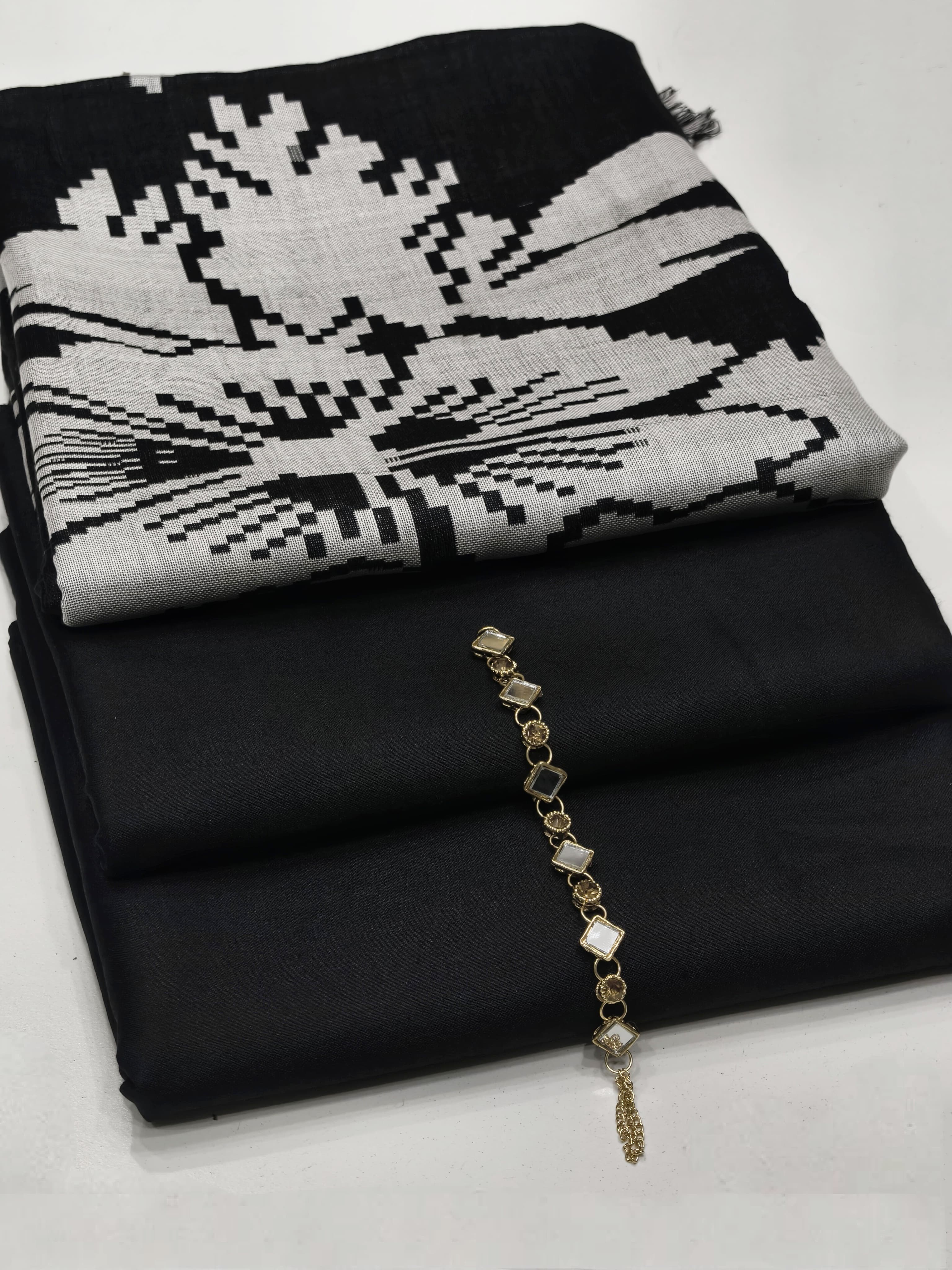 3PC Wool Special Embroidered Suit – Latest Winter Collection 2025