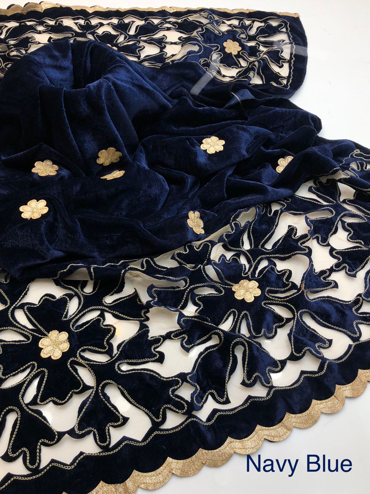 Luxury Micro Velvet Shawl with Double-Sided Heavy Laser Cut Aari Embroidery – Winter Collection 2025