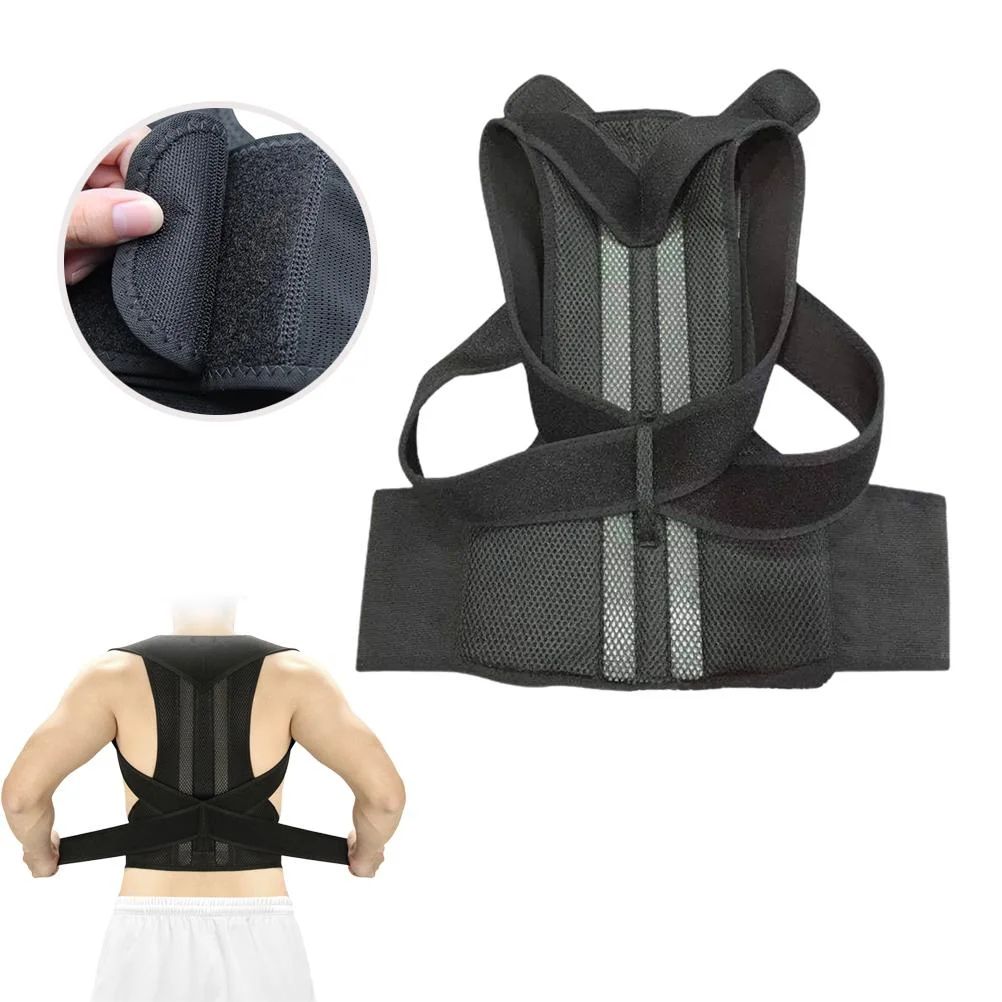 Adjustable Posture Corrector Belt for Men & Women – Back Support Straightener