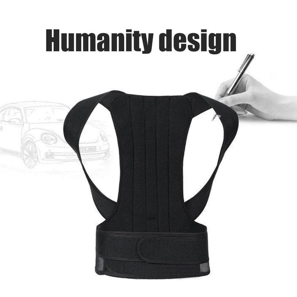 Adjustable Posture Corrector Belt for Men & Women – Back Support Straightener