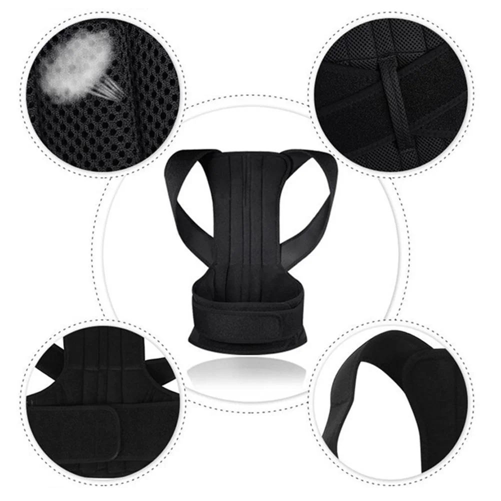 Adjustable Posture Corrector Belt for Men & Women – Back Support Straightener