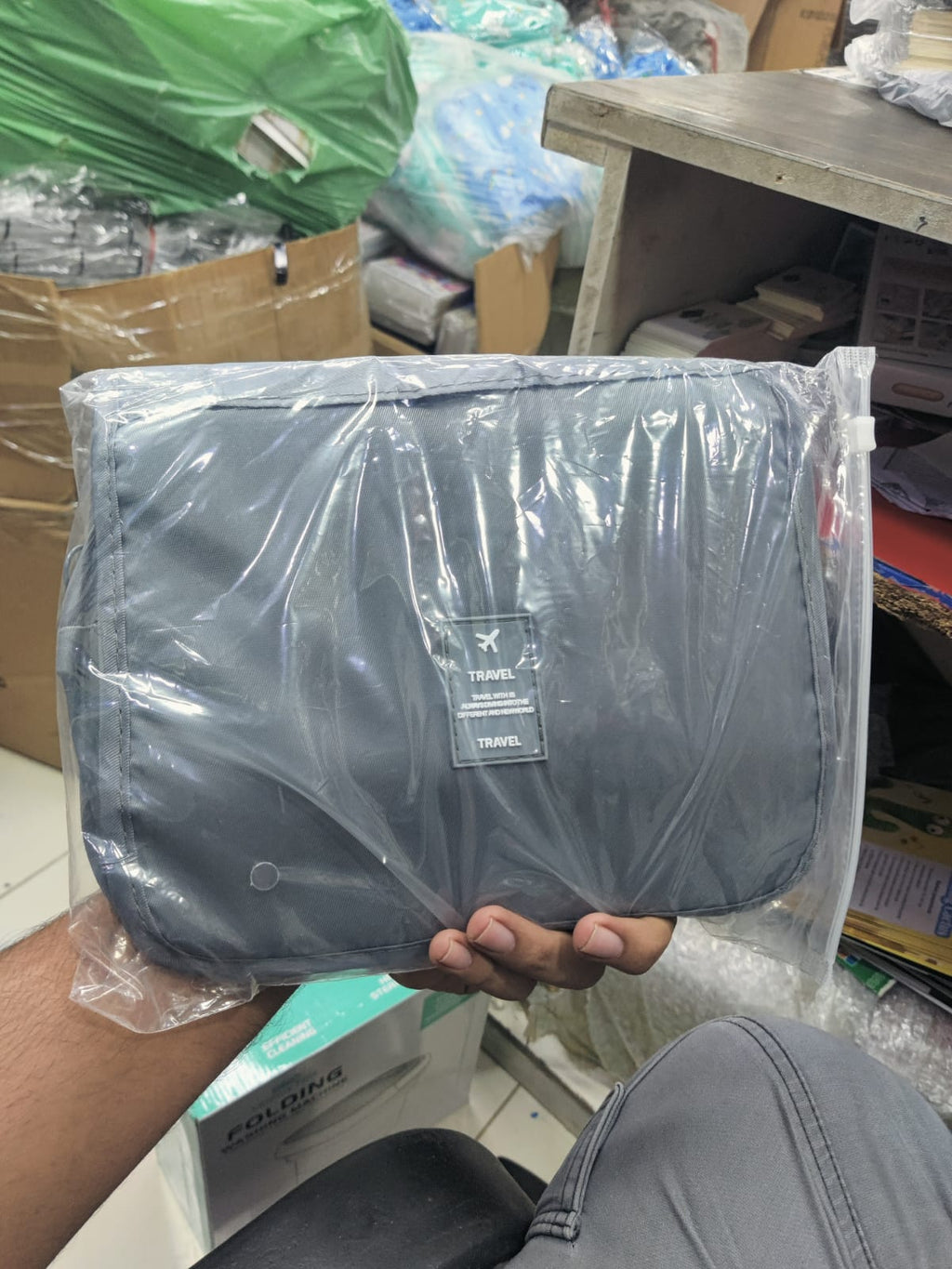 Travel Toiletry Organizer Bag for Men & Women