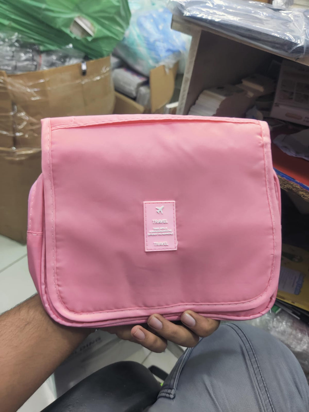 Travel Toiletry Organizer Bag for Men & Women