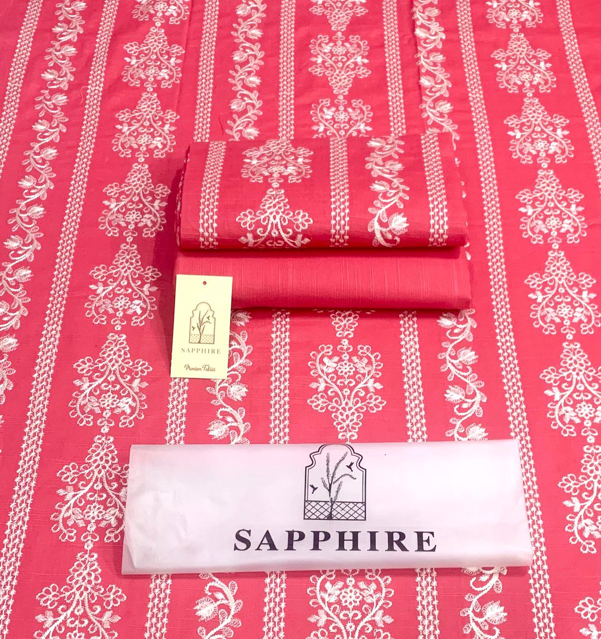 Premium Embroidered 2-Piece Khaddar Suit – Winter Collection 2025