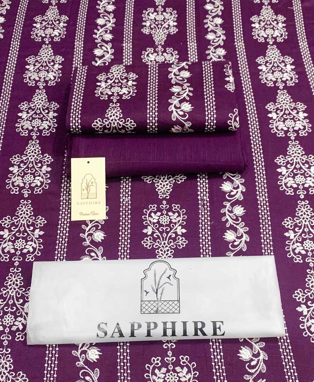 Premium Embroidered 2-Piece Khaddar Suit – Winter Collection 2025