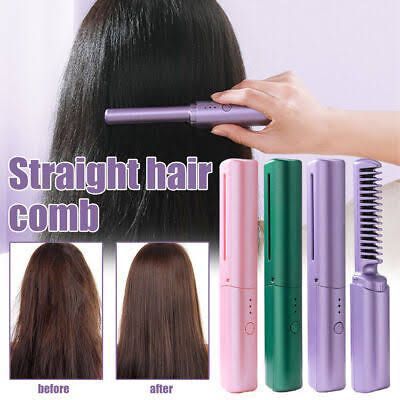Rechargeable Wireless Mobile Heat Comb
