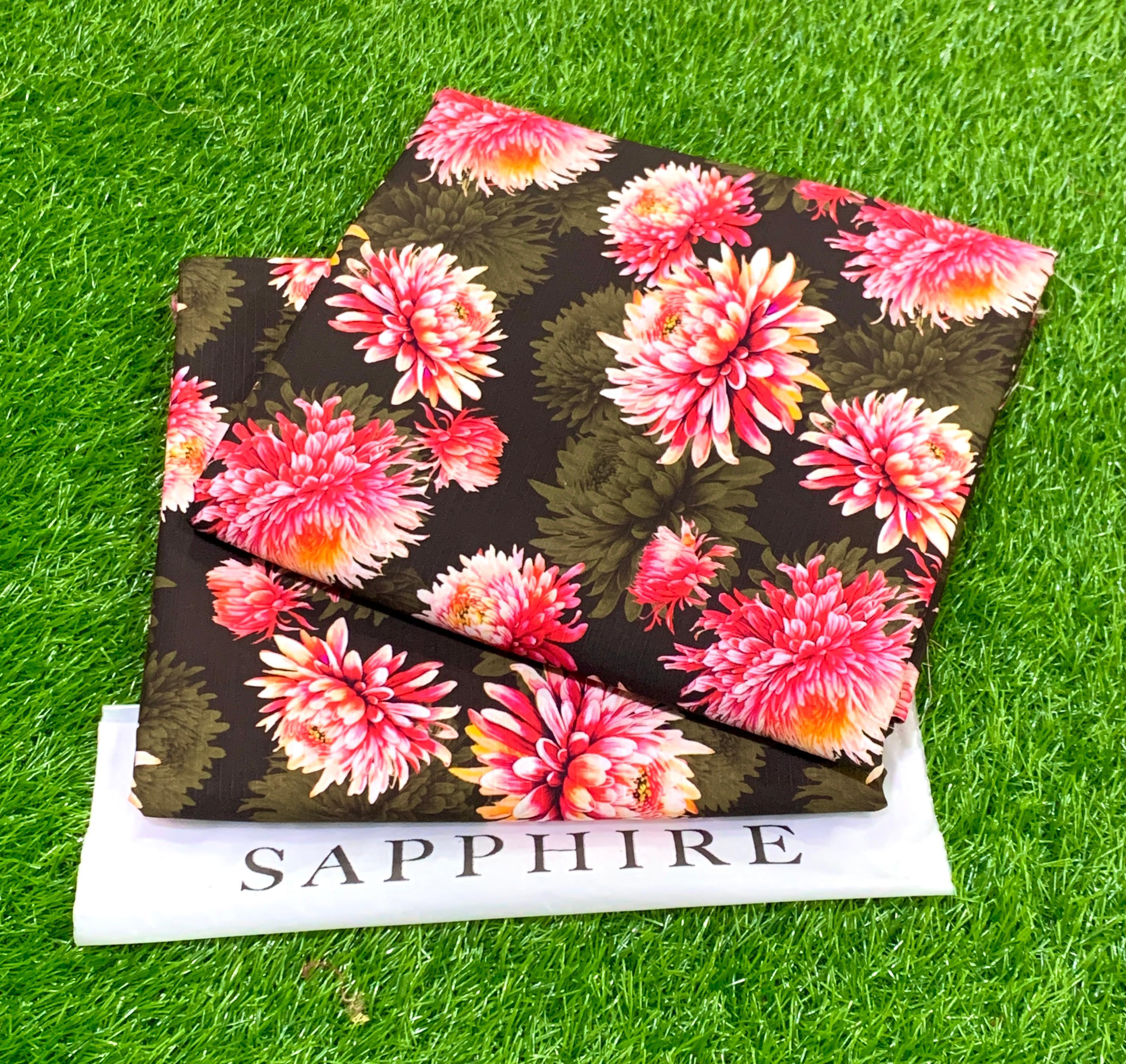 Luxury Doriya Linen 2pc Printed Winter Suit for Women – Elegant New Collection 2025