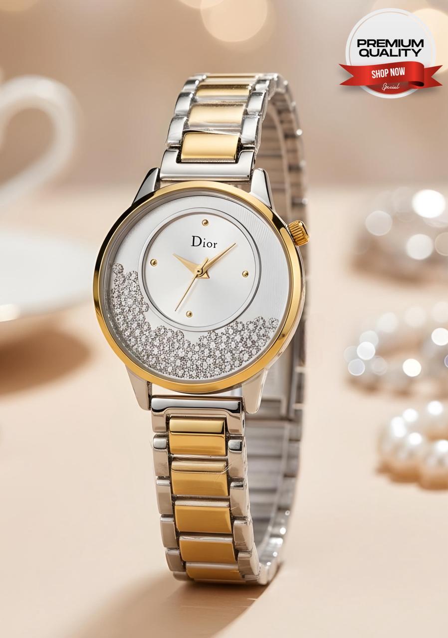 Elegant Ladies Stainless Steel Jewellery Watch – New Arrival 2025