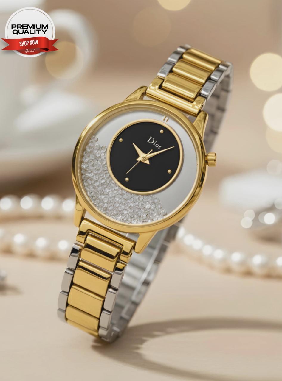 Elegant Ladies Stainless Steel Jewellery Watch – New Arrival 2025