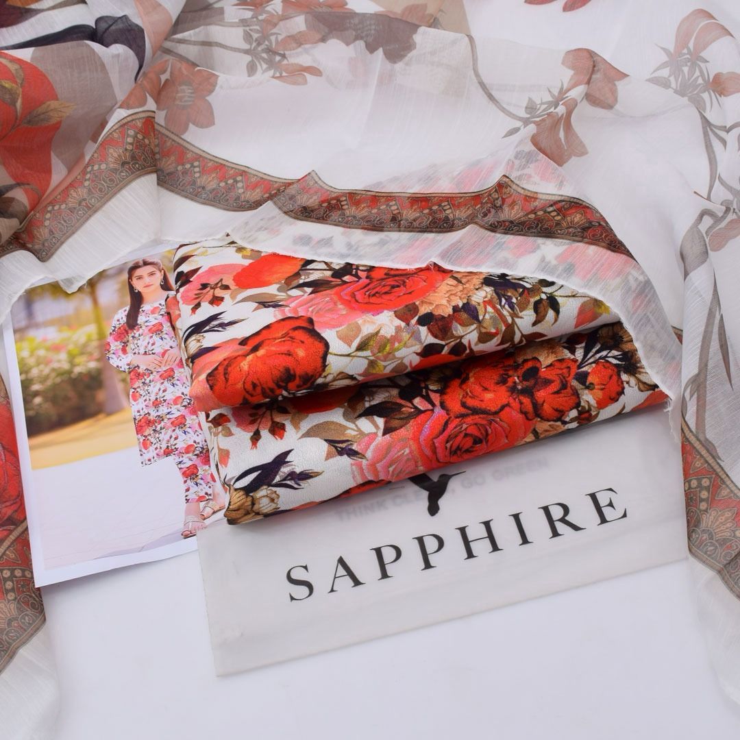 Luxury Dhanak 3pc Digital Printed Winter Suit for Women – Elegant New Collection 2025-2026