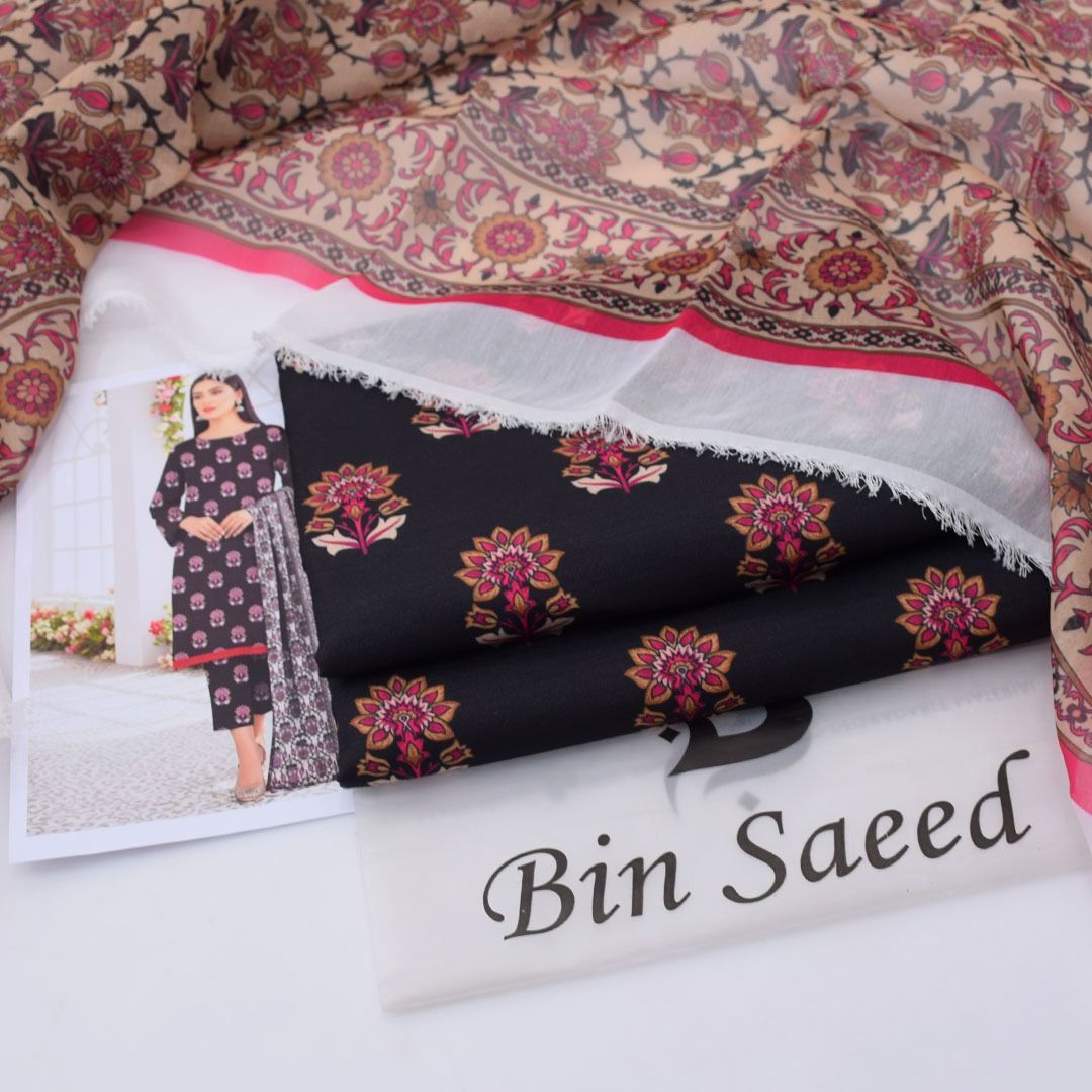 Luxury Dhanak 3pc Digital Printed Winter Suit for Women – Elegant New Collection 2025-2026