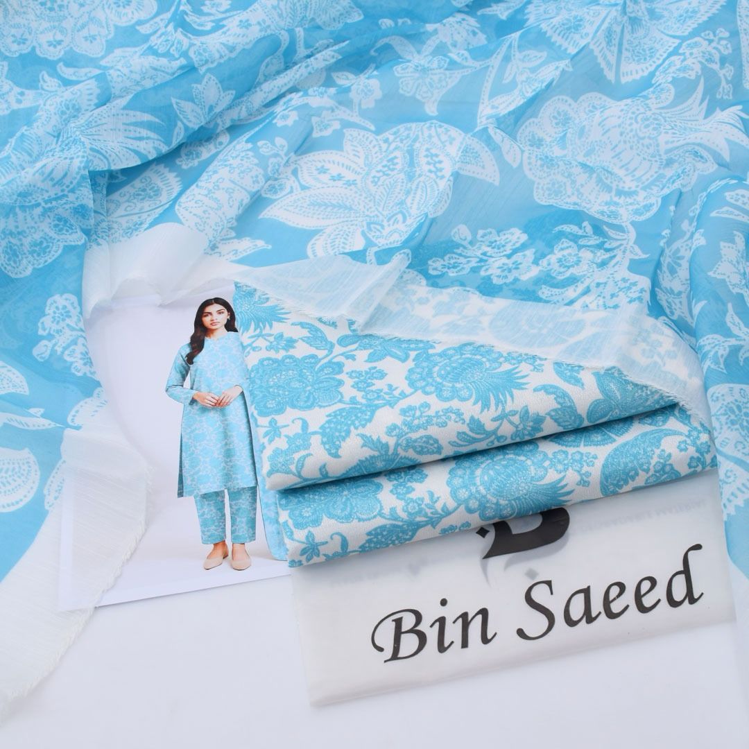 Luxury Dhanak 3pc Digital Printed Winter Suit for Women – Elegant New Collection 2025-2026