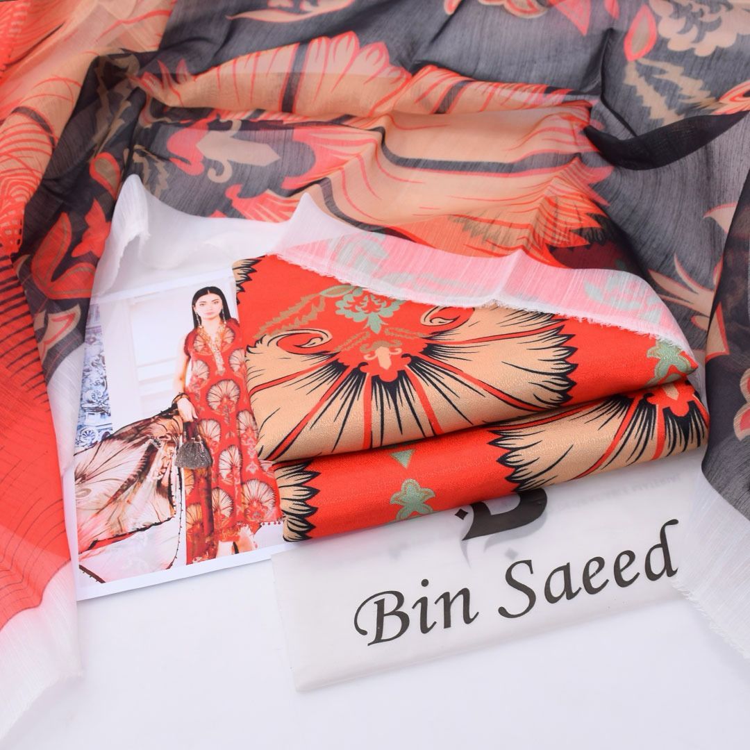 Luxury Dhanak 3pc Digital Printed Winter Suit for Women – Elegant New Collection 2025-2026