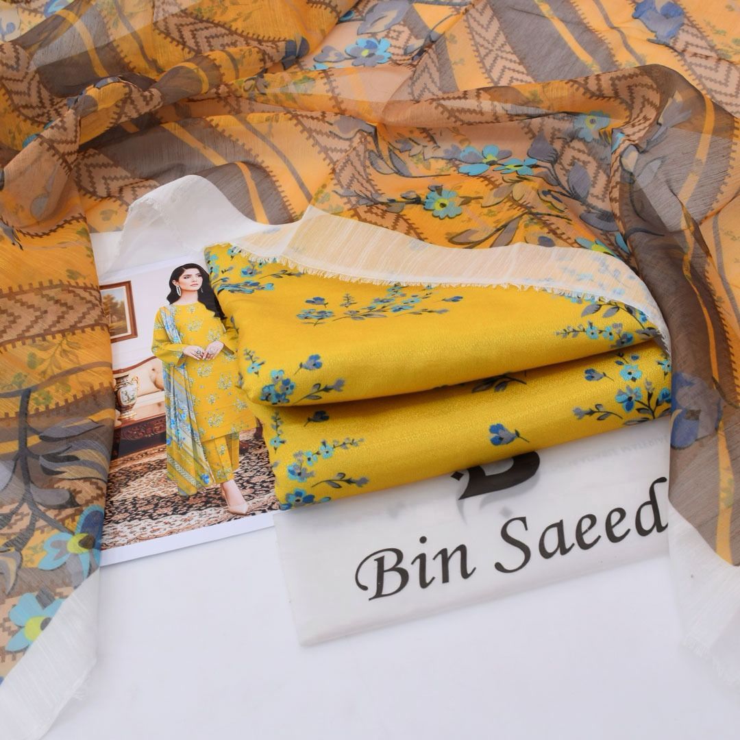 Luxury Dhanak 3pc Digital Printed Winter Suit for Women – Elegant New Collection 2025-2026