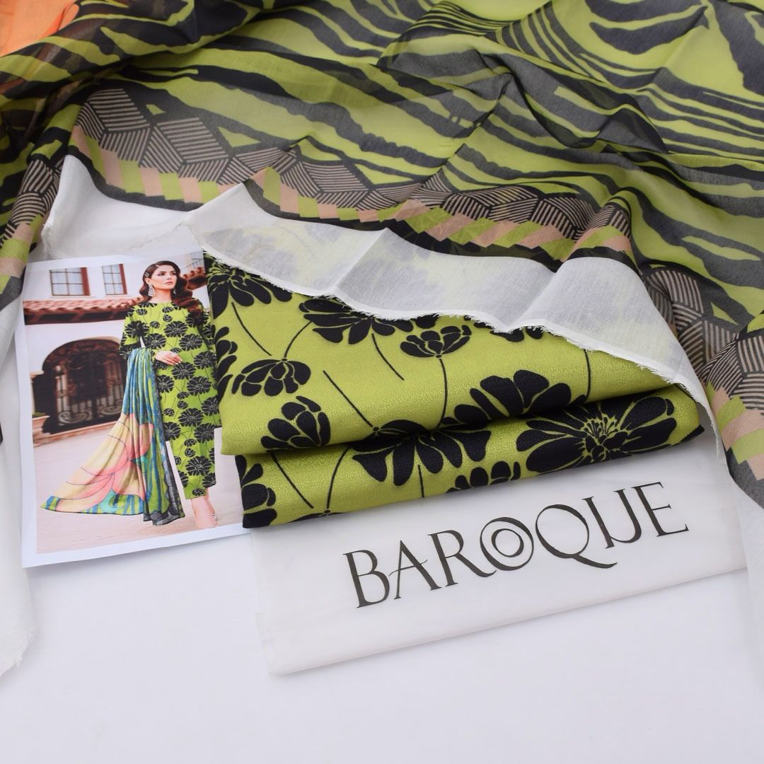 Luxury Dhanak 3pc Digital Printed Winter Suit for Women – Elegant New Collection 2025-2026