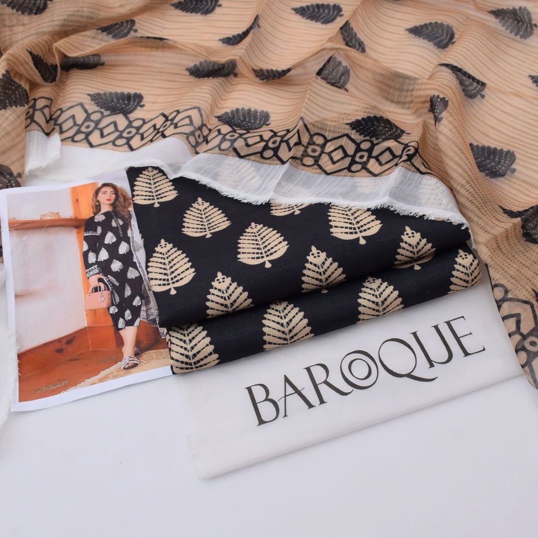 Luxury Dhanak 3pc Digital Printed Unstitched Winter Suit for Women – Elegant New Collection 2025-2026