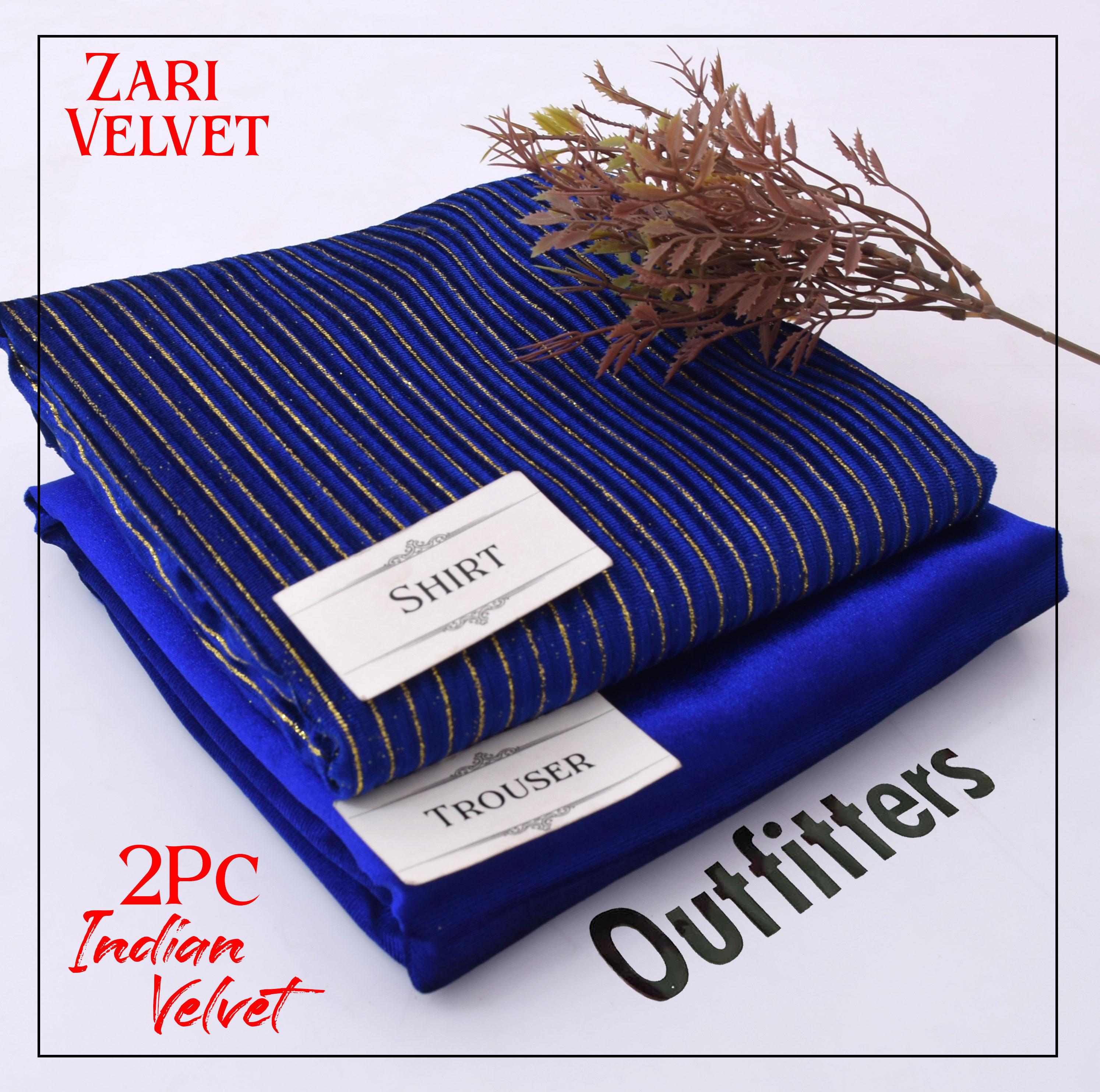 Premium Indian Velvet 2pc Winter Suit for Women – Elegant Chamki Lining Collection 2025