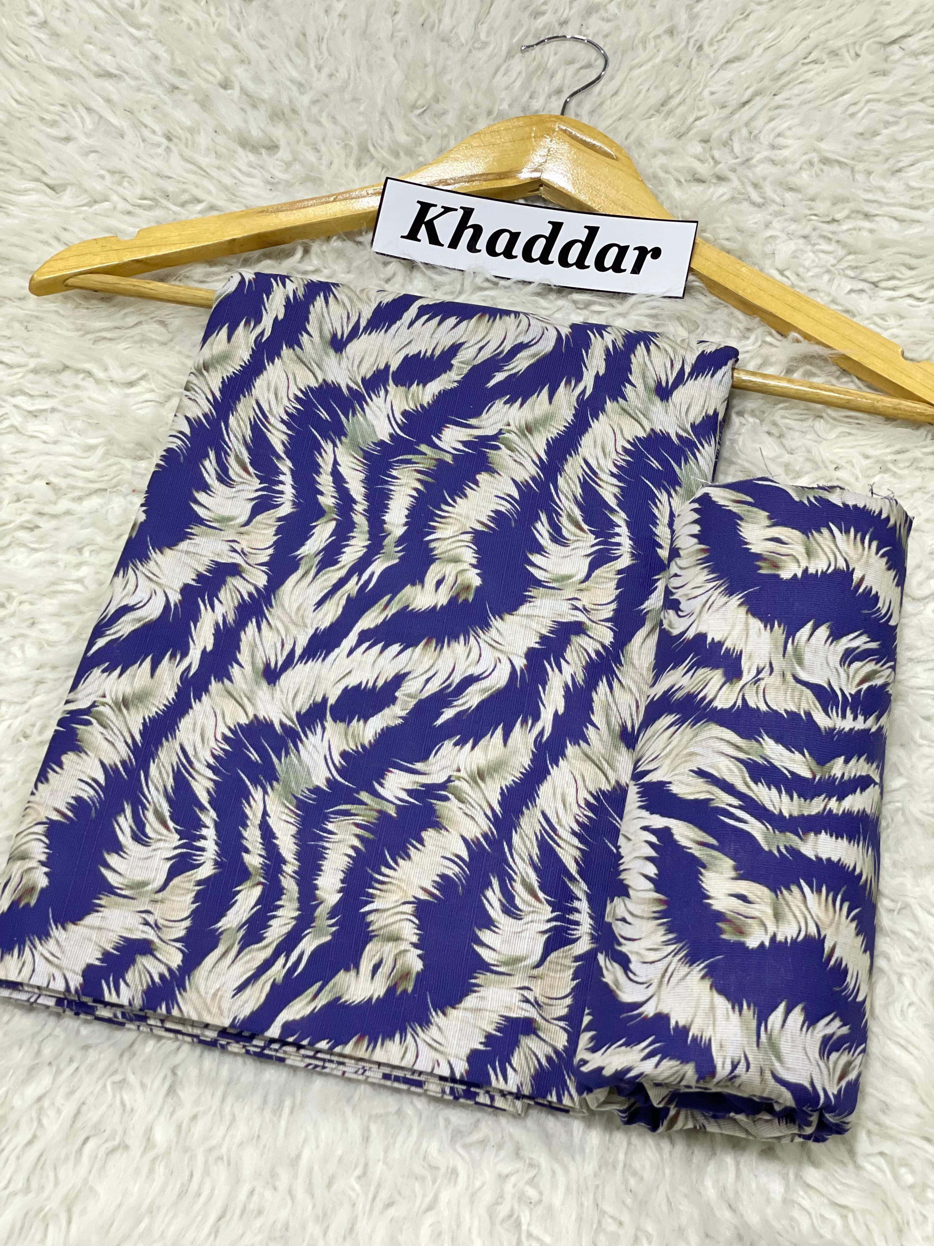 Premium Winter Khaddar Digital Print 2pc Unstitched Suit for Women 2025
