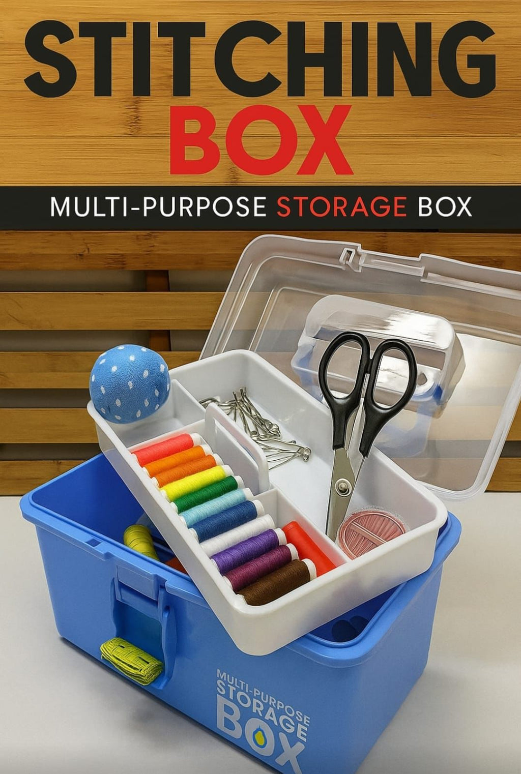 Multipurpose Storage Organizer Box