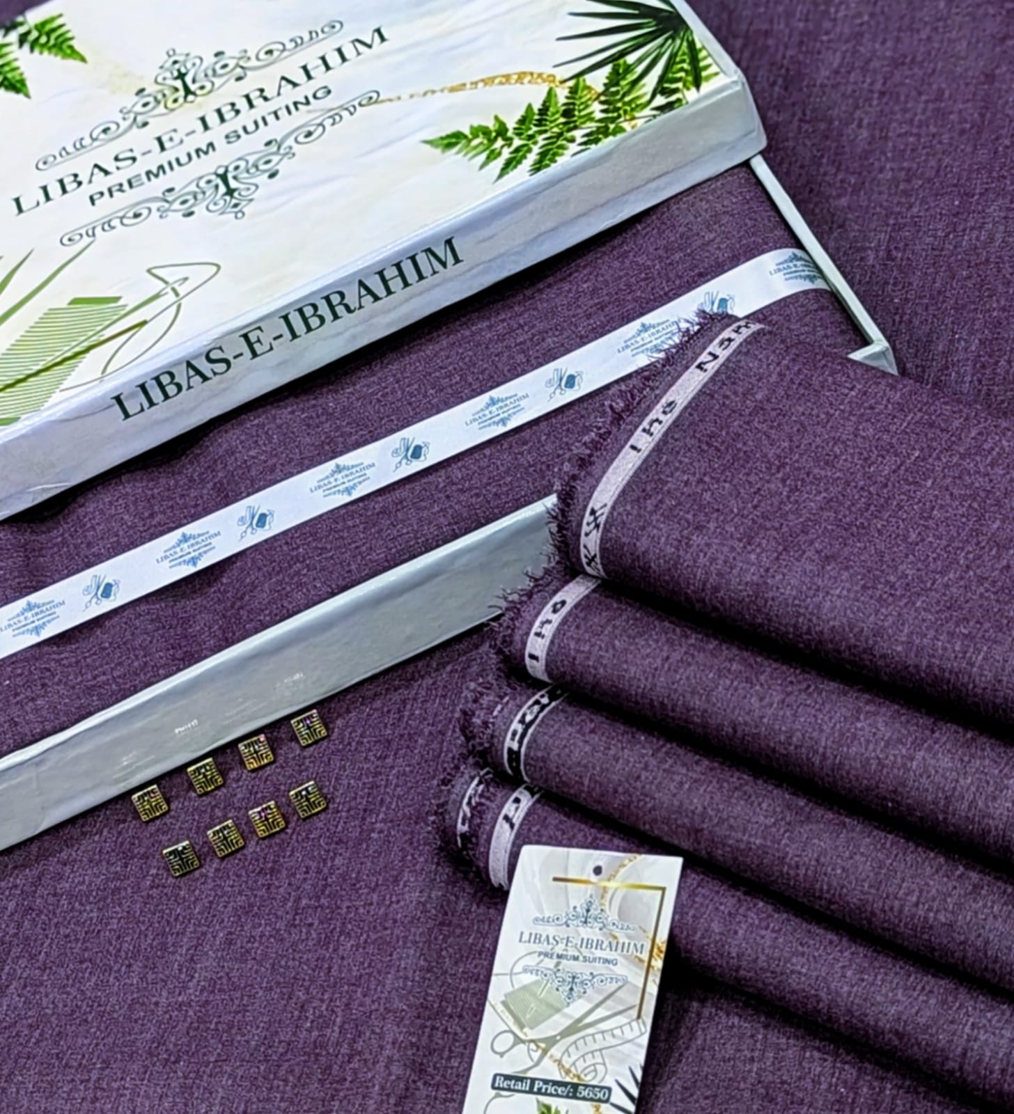 Premium Men’s Unstitched Viscose Suit – Soft, Luxury Fabric with Gift Box Packing 2025