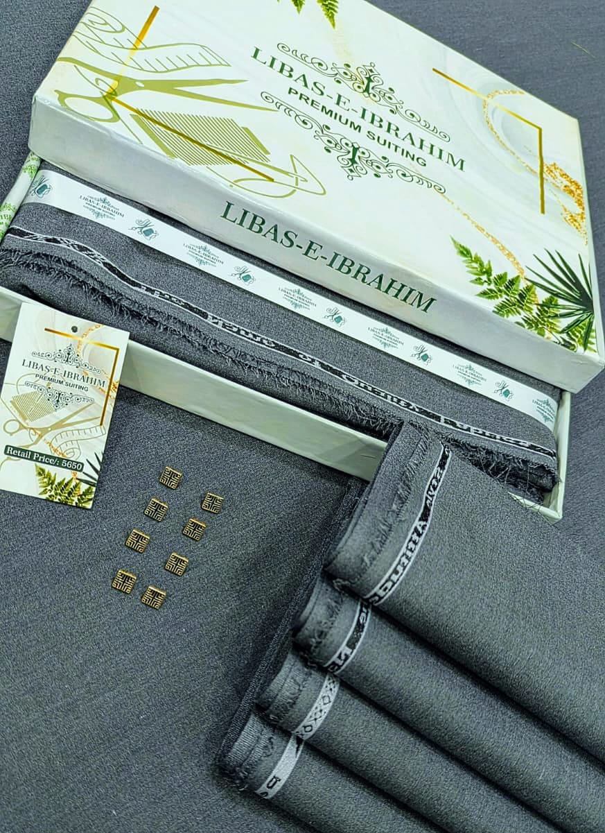 Premium Men’s Unstitched Viscose Suit – Soft, Luxury Fabric with Gift Box Packing 2025