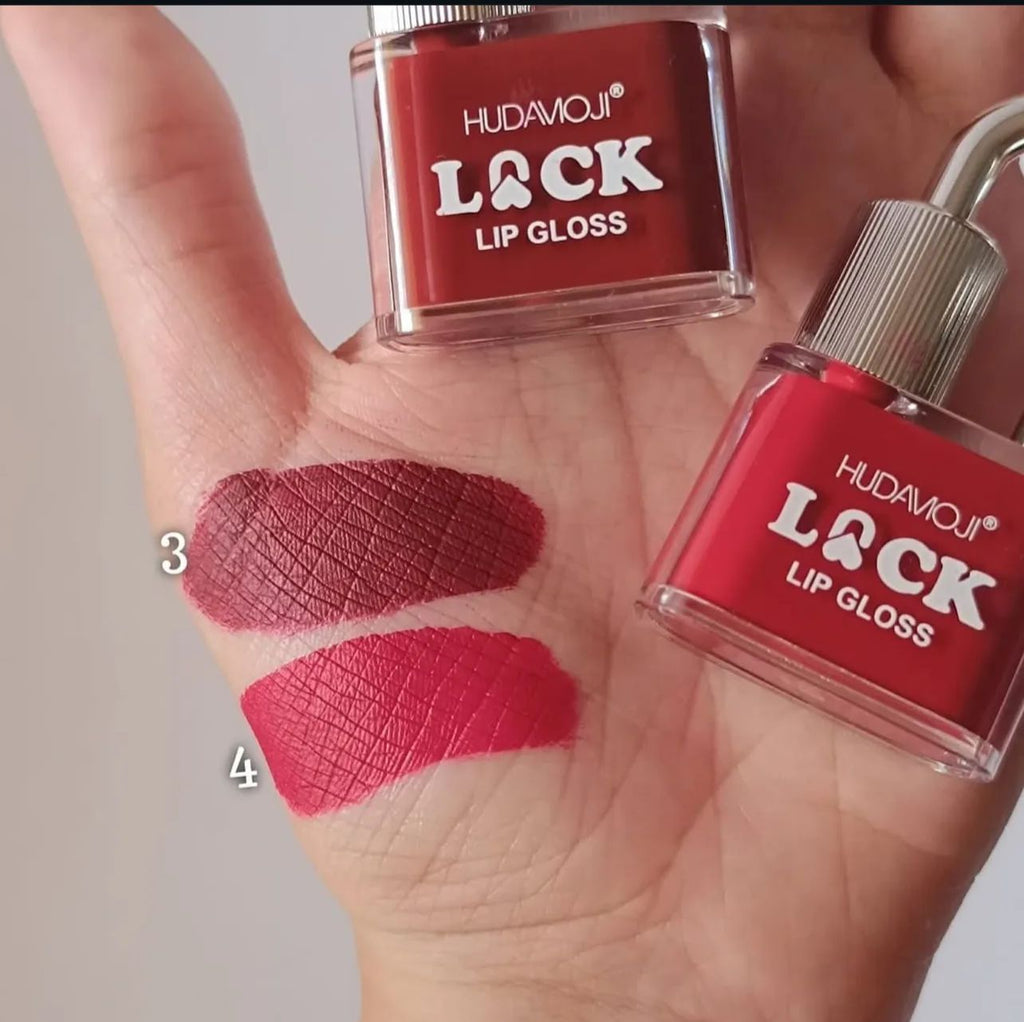 Long-Lasting Lock Lip Gloss Set – 6-Piece Shine Collection