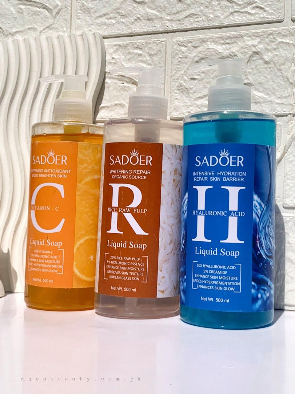 Smoothing & Nourishing Liquid Hand Wash – 3 Skin-Friendly Variants