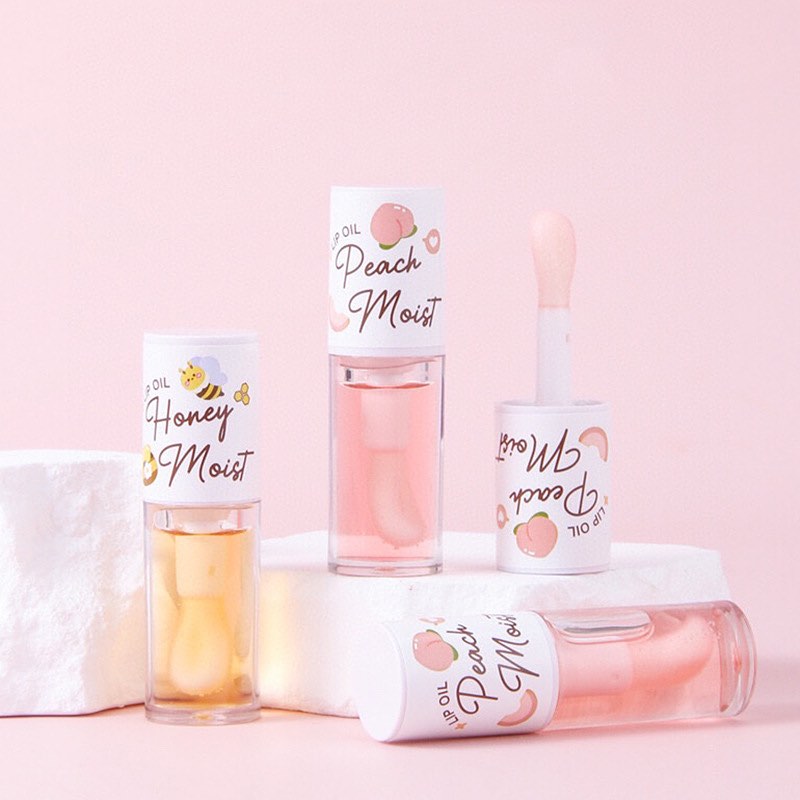 Magic Pink Moisturizing Lip Oil – Natural Color Changing Formula