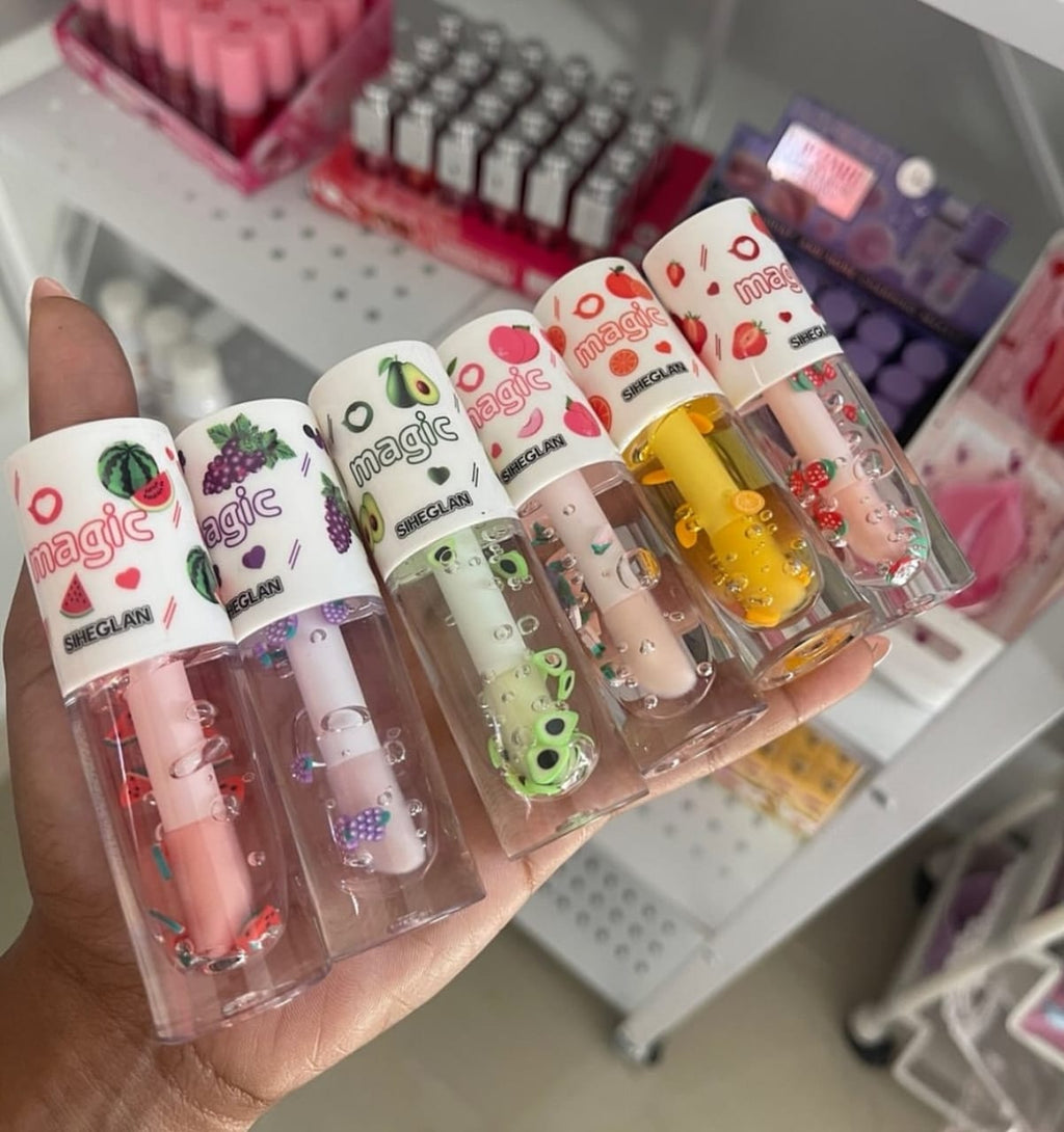 Magic Pink Moisturizing Lip Oil – Natural Color Changing Formula