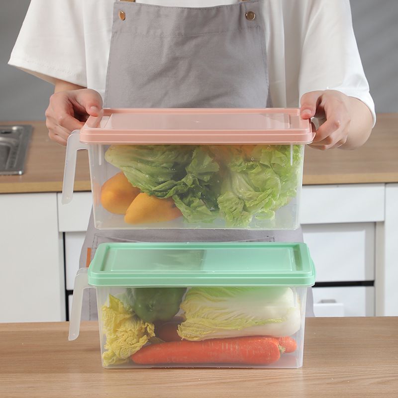 Space-Saving Airtight Food Storage Container with Secure Lid