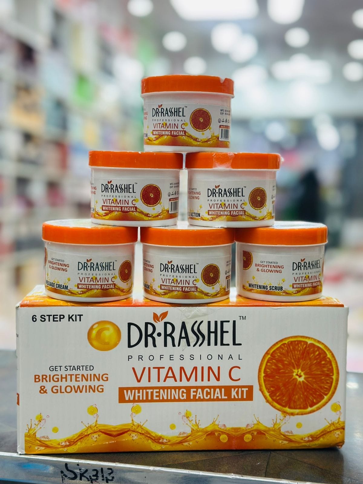 Vitamin C Brightening Facial Glow Set – Complete Skincare Kit