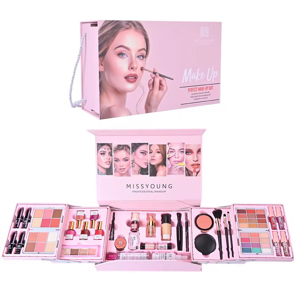 Full Face Professional Makeup Kit – Complete 24+ Piece Beauty Box