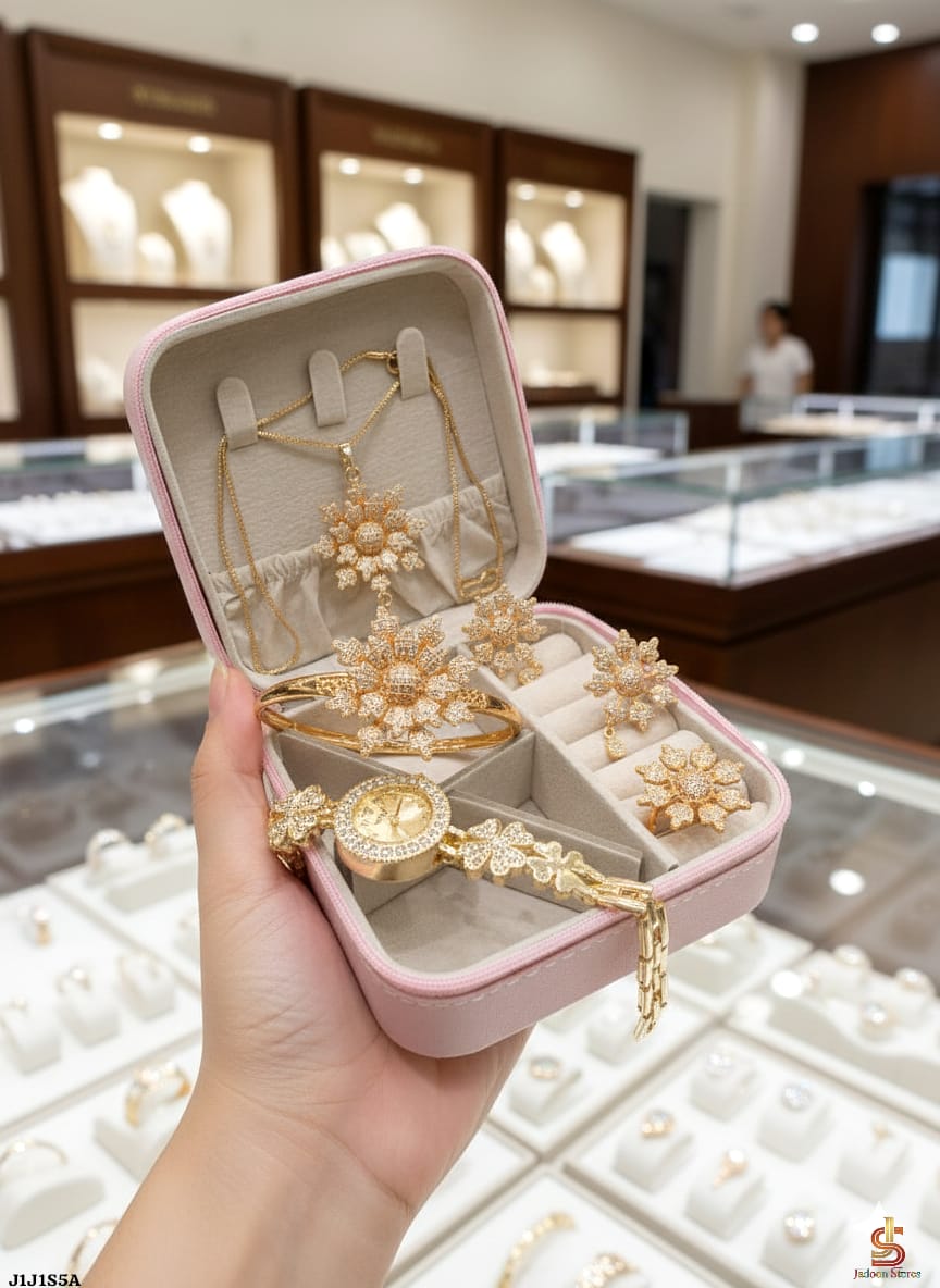 Elegant 6-Piece Zircon Jewelry Gift Set