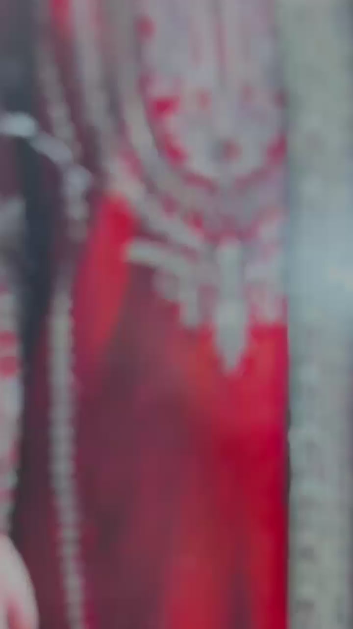 Luxury Airjet Dhanak 3Pc Embroidered Winter Suit with Heavy Sequence Shawl