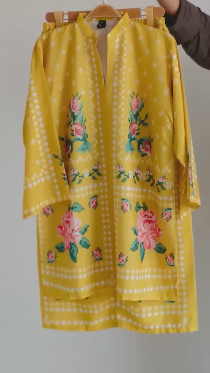 Casual wear stitched shirt and trouser for women online shopping