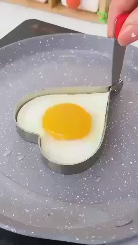 Stainless Steel Egg Moulds – Pack of 4 with Box Packing