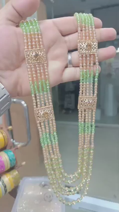 Elegant Long Mala Necklace for Women