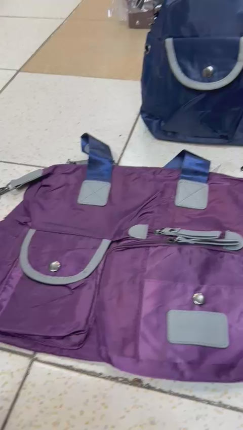 High Quality Multipurpose Parachute Handbag for Women – Spacious Imported Mother Bag