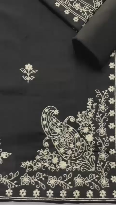 Elegance in Every Stitch 2PC – Summer Lawn Collection 2025