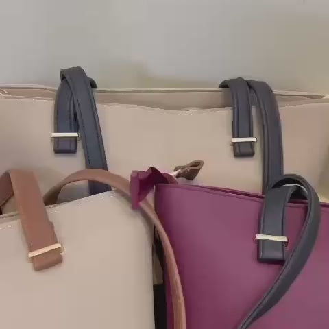 Trendy 3-Piece Shoulder Bag Set for Girls